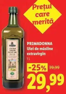 Primadonna Ulei de măsline extravirgin