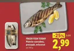 Lidl FRESH FISH TODAY Păstrăv curcubeu Ofertă