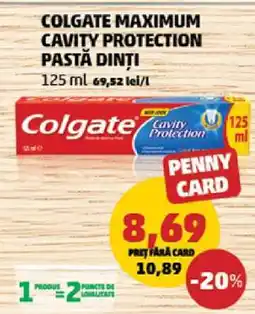 Penny Colgate Maximum Cavity Protection Pastă Dinți Ofertă
