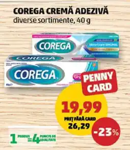 Penny COREGA CREMĂ ADEZIVĂ Ofertă