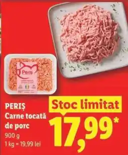 Lidl Periș Carne tocată de porc Ofertă