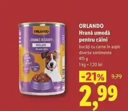Lidl ORLANDO Hrană umedă pentru câini Ofertă