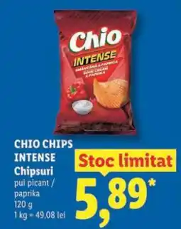 Lidl CHIO CHIPS Intense Ofertă
