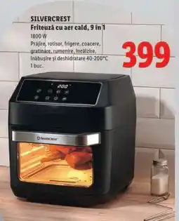 Lidl SILVERCREST Friteuză cu aer cald 9 în 1 Ofertă