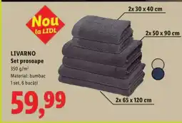 Lidl LIVARNO Set prosoape Ofertă