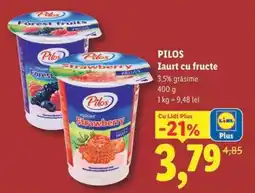 Lidl Pilos Iaurt cu fructe Ofertă