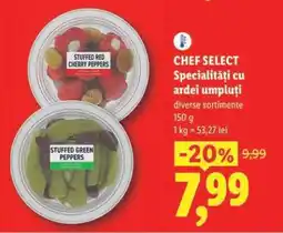 Lidl CHEF SELECT Specialități cu ardei umpluți Ofertă