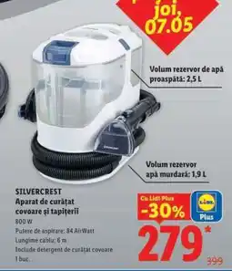 Lidl SILVERCREST Aparat de curățat covoare și tapițerii Ofertă
