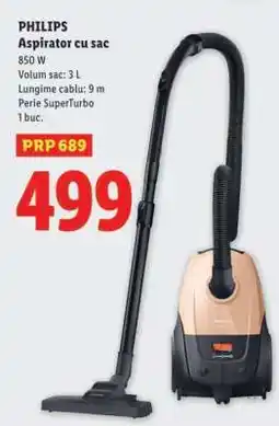 Lidl PHILIPS Aspirator cu sac Ofertă
