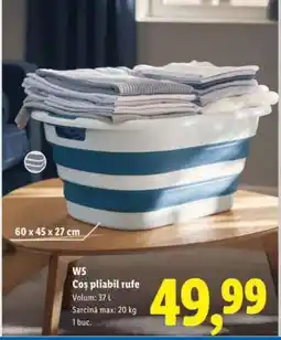 Lidl W5 Coș pliabil rufe Ofertă