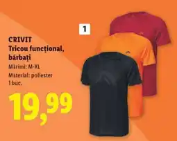 Lidl CRIVIT Tricou funcțional, bărbați Ofertă