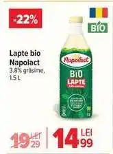 Carrefour Lapte Bio Napolact Ofertă