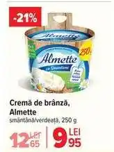 Carrefour Cremă de brânză Almette Ofertă