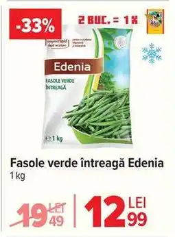 Carrefour Fasole verde întreagă Edenia Ofertă