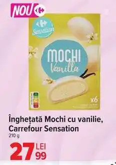 Carrefour Înghețată Mochi cu vanilie, Carrefour Sensation Ofertă