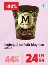 Carrefour Înghețată cu fistic Magnum Ofertă