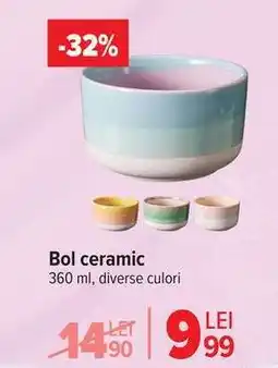 Carrefour Bol ceramic Ofertă