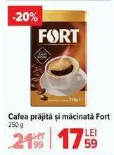Carrefour Cafea prăjită și măcinată Fort Ofertă