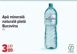 Carrefour Apă minerală naturală plată Bucovina Ofertă