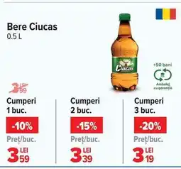 Carrefour Bere Ciucaș 0.5 L Ofertă