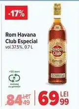 Carrefour Rom Havana Club Especial Ofertă