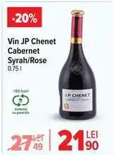 Carrefour Vin JP Chenet Cabernet Syrah/Rose Ofertă