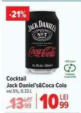 Carrefour Cocktail Jack Daniel’s & Coca-Cola Ofertă