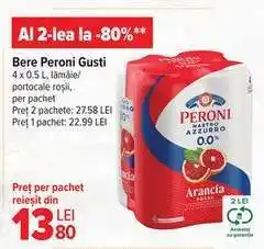 Carrefour Bere Peroni Gusti Ofertă
