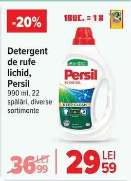 Carrefour Detergent de rufe lichid, Persil Ofertă