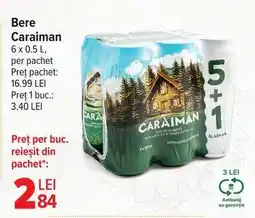 Carrefour Bere Caraiman Ofertă