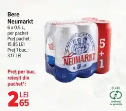 Carrefour Bere Neumarkt Ofertă