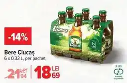 Carrefour Bere Ciucaș Ofertă