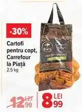Carrefour Cartofi pentru copt, Carrefour La Piață Ofertă