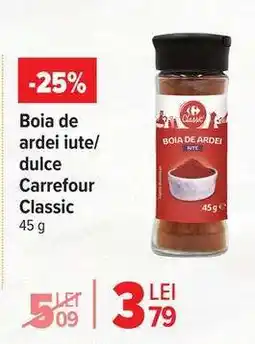 Carrefour Boia de ardei iute/dulce Carrefour Classic Ofertă