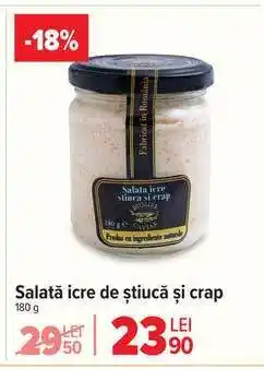 Carrefour Salată icre de știucă și crap Ofertă