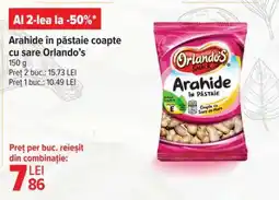Carrefour Arahide în păstaie coapte cu sare Orlando’s Ofertă