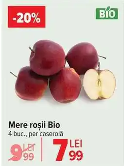 Carrefour Mere roșii, bio Ofertă