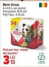 Carrefour Bere Ursus Ofertă