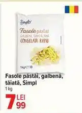 Carrefour Fasole păstăi, galbenă, tăiată, Simpl Ofertă