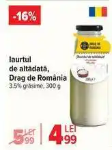 Carrefour Iaurtul de altădată Drag de România Ofertă