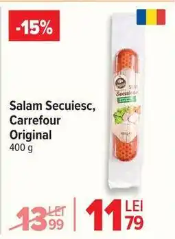 Carrefour Salam Secuiesc, Carrefour Original Ofertă