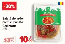 Carrefour Salată de ardei copți cu vinete Carrefour Ofertă