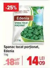 Carrefour Spanac tocat porționat Edenia Ofertă