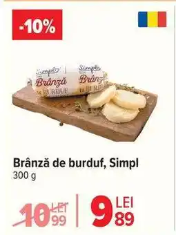 Carrefour Brânză de burduf, Simpl Ofertă
