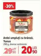 Carrefour Ardei umpluți cu brânză, Yunus Ofertă