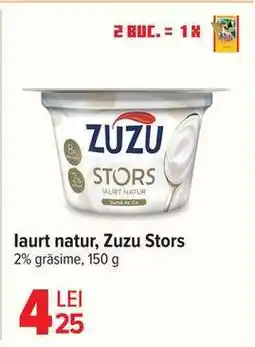 Carrefour Iaurt natur Zuzu Stors Ofertă
