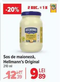 Carrefour Sos de maioneză Hellmann’s Original Ofertă