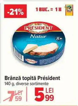 Carrefour Brânză topită Président Ofertă