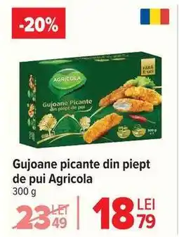 Carrefour Gujoane picante din piept de pui Agricola Ofertă