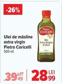 Carrefour Ulei de măsline Extra Virgin Pietro Coricelli Ofertă